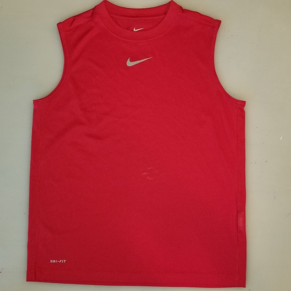 youth dri fit sleeveless shirts
